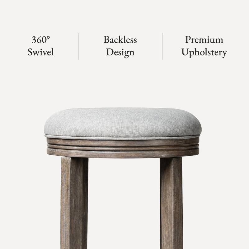 Maven Lane 26" Eva Swivel Counter Height Kitchen Stool - N/A