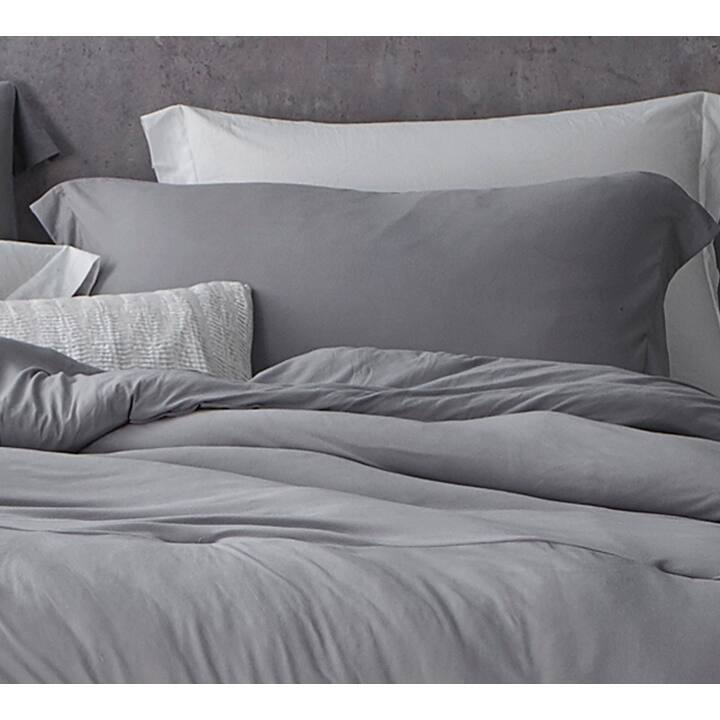 BYB Bare Bottom Pillow Sham - alloy - King