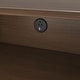 preview thumbnail 9 of 39, Max and Lily Jenny Lind Nightstand with 1 Drawer and Charging Station