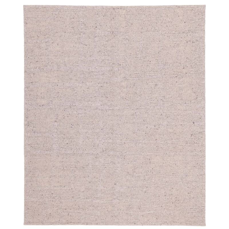 ECARPETGALLERY Hand-knotted Looma Grey Wool Rug - 7'11 x 9'6