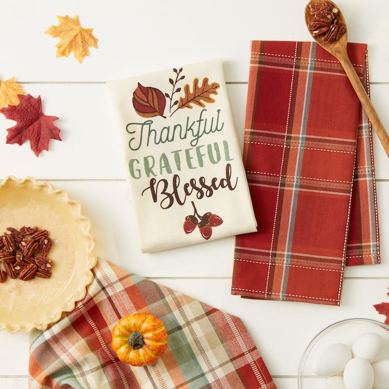 Assorted Autumn Dishtowel (Set of 2)