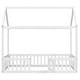 preview thumbnail 6 of 34, Merax Wood House Bed with Fence and Door