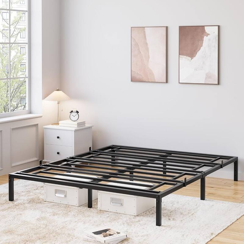 Simple and easy to install iron bed frame