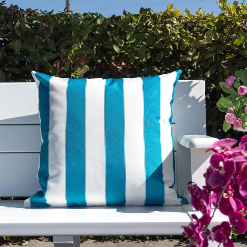 Horizon Stripe Pillow - Outdoor & Indoor Set of 2, 20x20 inch