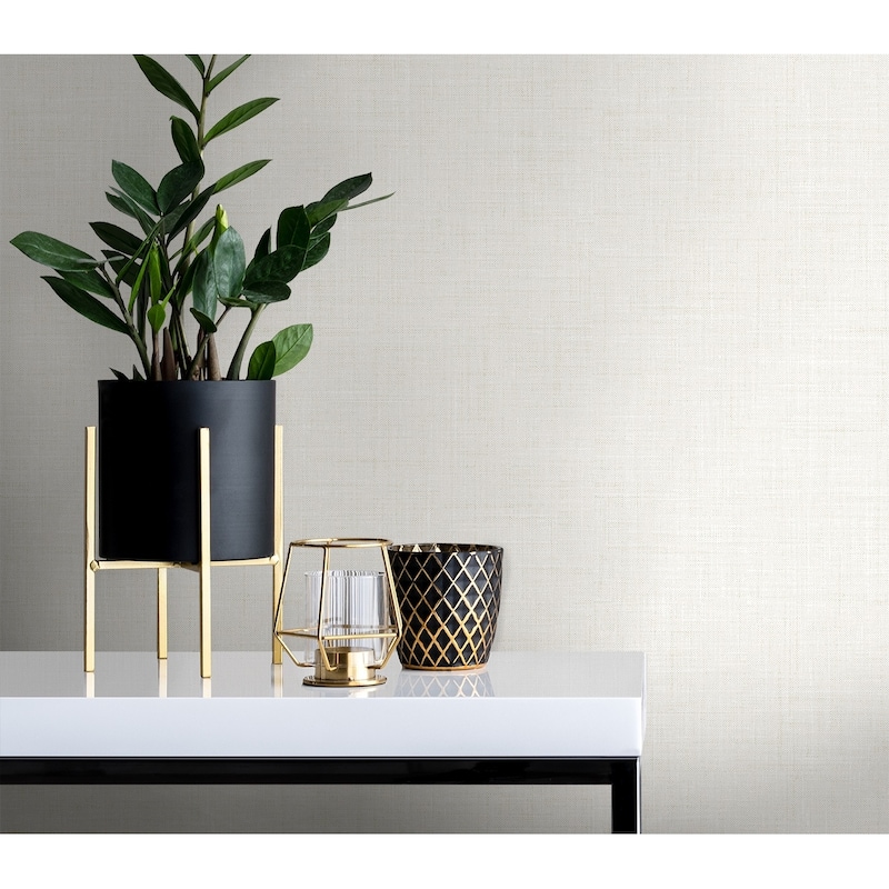 Seabrook Designs Vespia Faux Non-Woven Unpasted Wallpaper