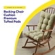 preview thumbnail 6 of 4, Sweet Home Collection Rocking Chair Cushion Set