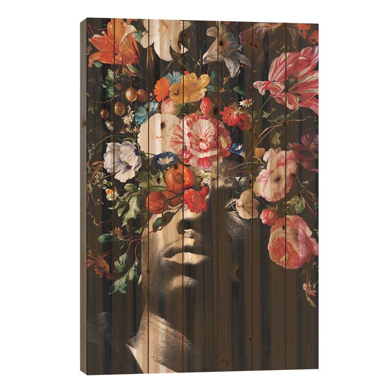 Vision II Print On Wood by Nicebleed - Multi-Color - 40x26x1.5