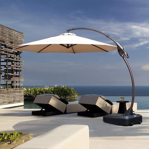 green sunbrella patio umbrella 9' Round Offset the 8.5 ft Pick a Helmet Color:Soft Black Digitalism Logo - Bags Pellebant 11 ft. x