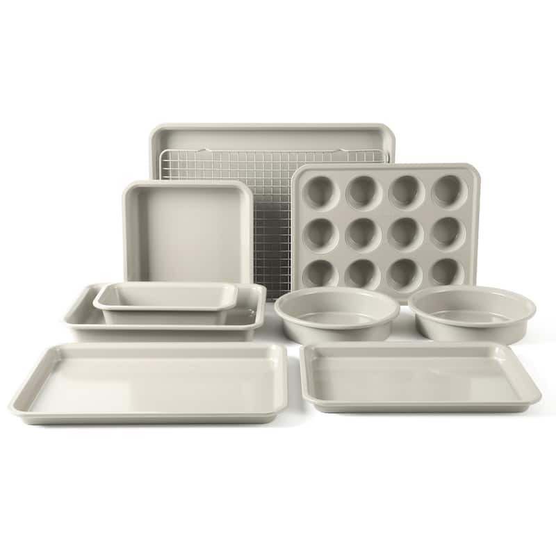 Calphalon Legacy 10 Piece PFA Free Nonstick Bakeware Set - Grey