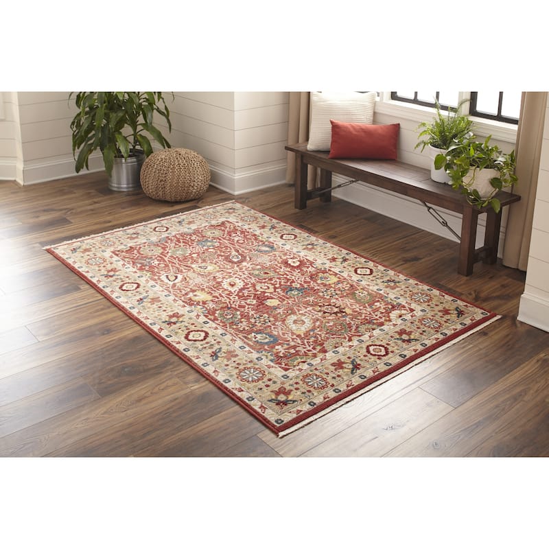 Momeni Lenox Traditional Area Rug.