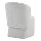 preview thumbnail 18 of 51, Spruce & Spring Kyle Morden Fabric Dining Room Chair with Casters Wrap-round Back