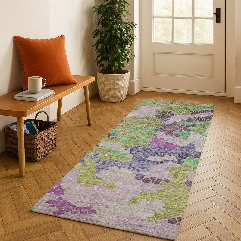 Premium Washable Super Soft Mayfield Rug - Fern - 2'3" x 7'6"