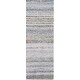 preview thumbnail 19 of 19, Valerie Handmade Casual Cotton & Wool Area Rug 2'6" x 8' Runner - Sky Blue