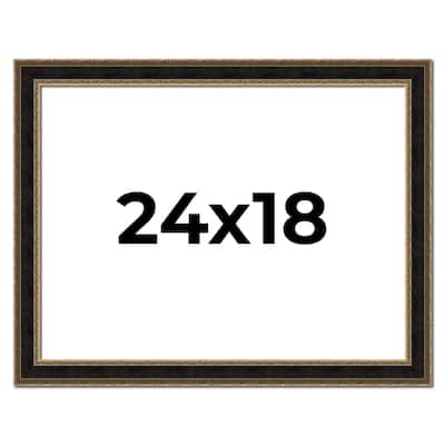 24x18 Frame Gold Antique Vintage Sold Wood Picture Frame | 1.75 Inch
