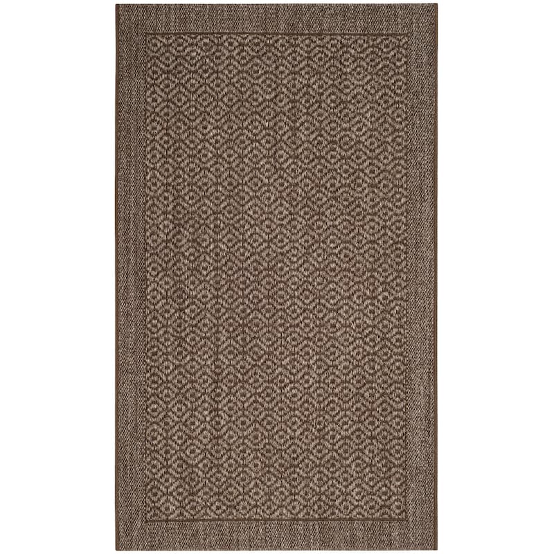 SAFAVIEH Palm Beach Bronagh Modern Sisal Rug - 3' x 5' - Silver