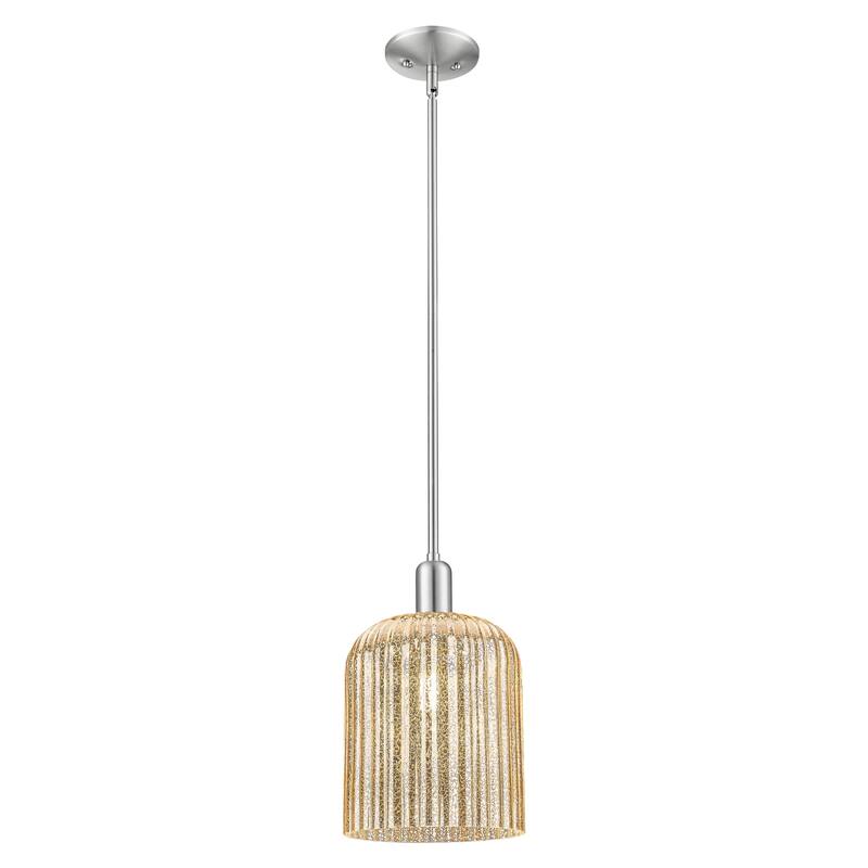 Innovations Lighting Endless Possibilities Arcadia - Bridal Veil - 1 Light 8" Stem Hung Mini Pendant