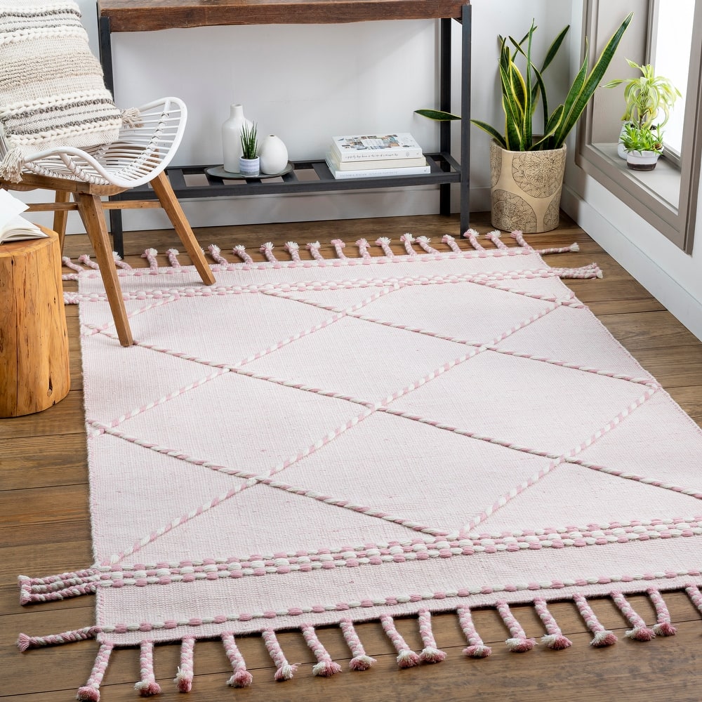 Artistic Weavers Shannen Handmade Wool Scandinavian Tassel Area Rug