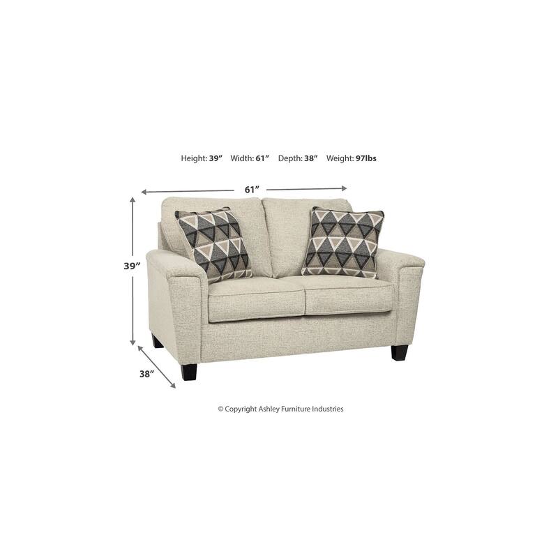 Signature Design by Ashley Abinger Beige 2-Piece Upholstery Package - 89"W x 38"D x 39"H