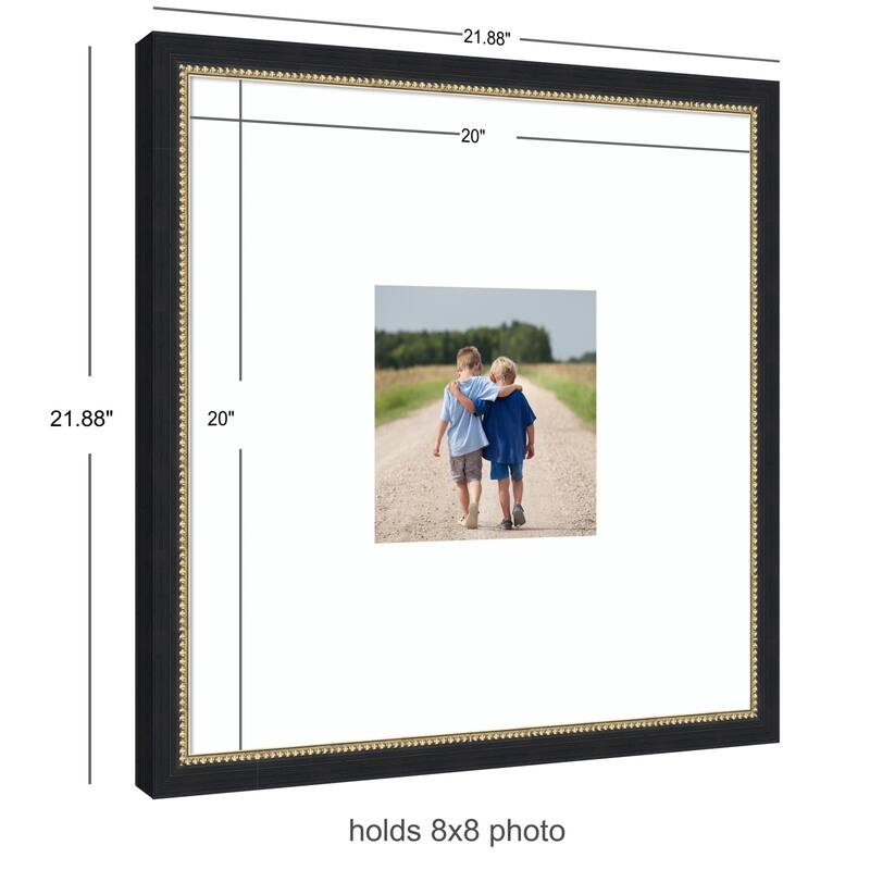 Kate and Laurel Belmont Black Photo Frame