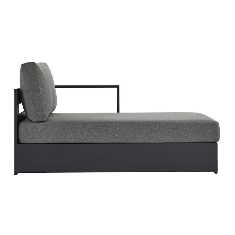 Tahoe Patio Aluminum Modular Right-Facing Chaise Lounge
