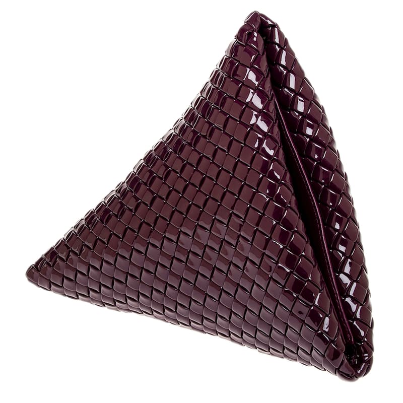 Bottega Veneta Large Triangle Clutch