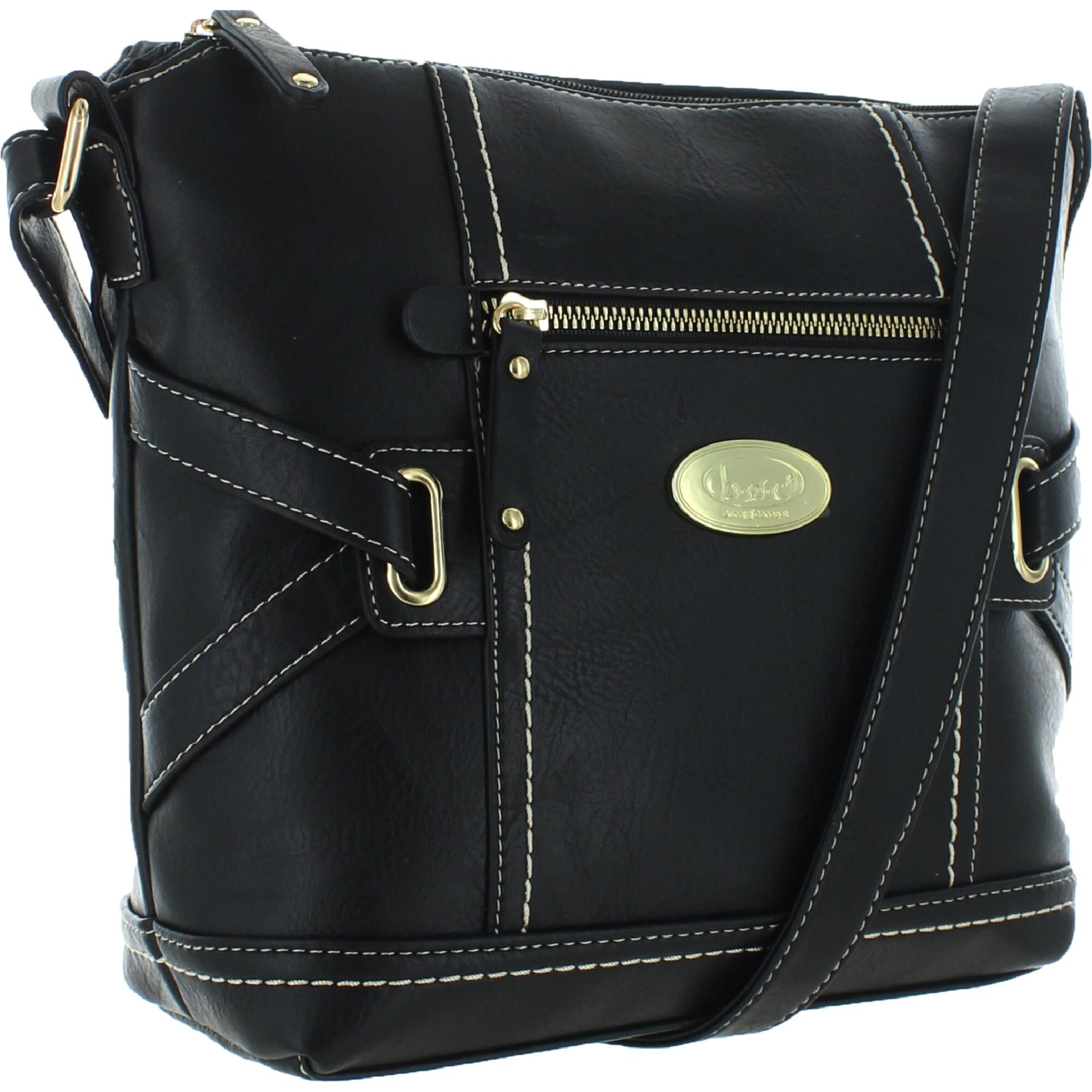 boc leather purse