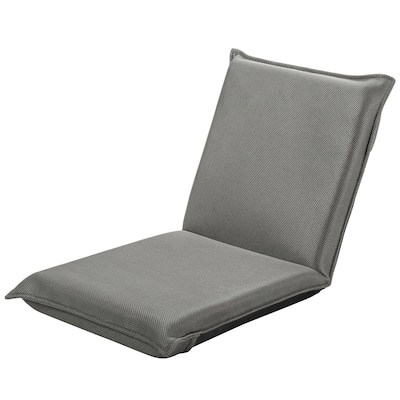 Gymax Adjustable 6-Position Floor Chair Padded Folding Lazy Sofa Chair