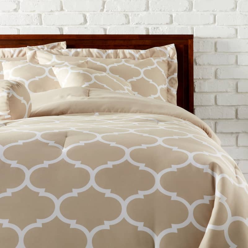 Trellis 3-Piece Duvet Cover & Sham Covers Set