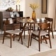 preview thumbnail 8 of 16, Philip Mid-Century Modern Transitional 5-Piece Dining Set