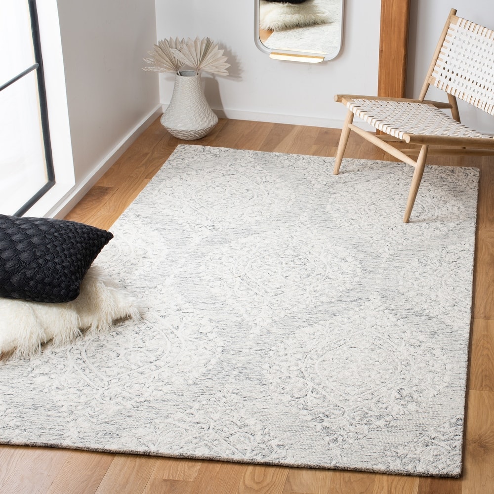 SAFAVIEH Handmade Metro Eliena French Country Wool Rug