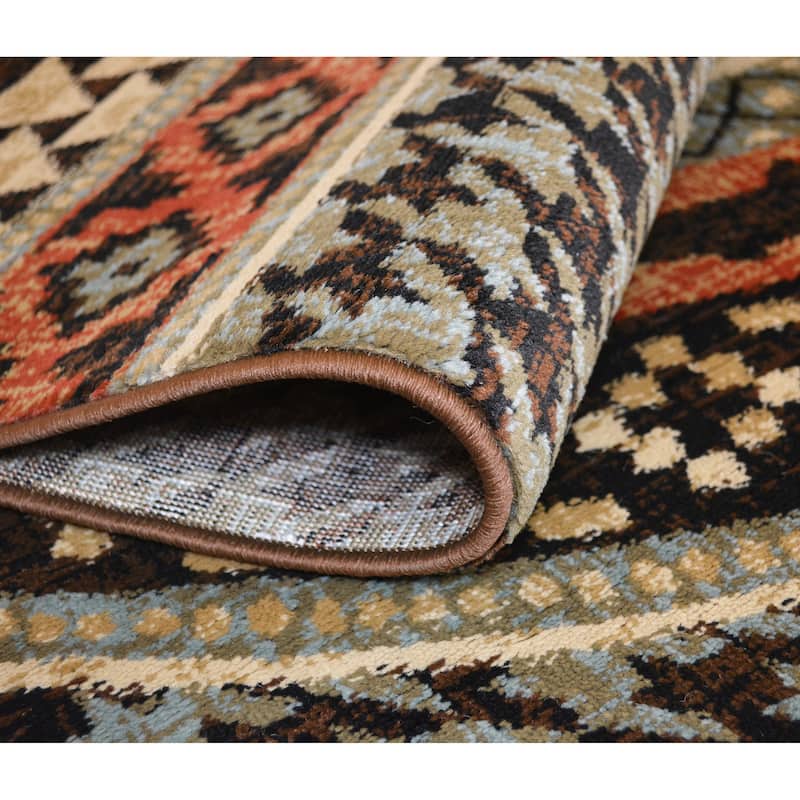 Mayberry Rugs Asheville Lodge Bear Area Rug