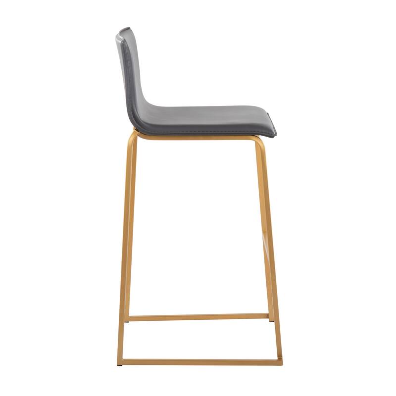 Silver Orchid Mara Upholstered Bar Stool - Set of 2