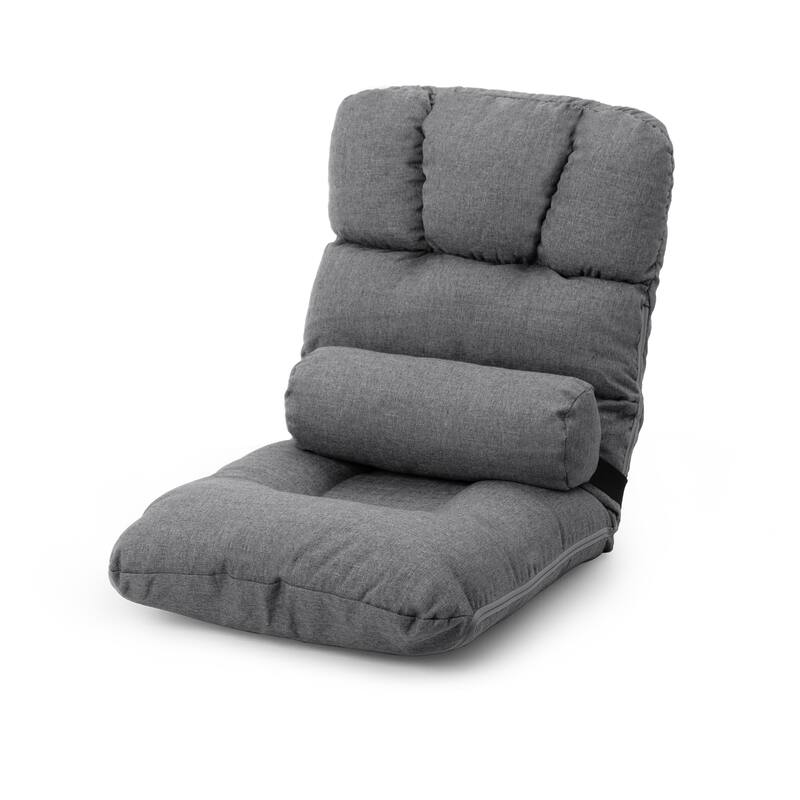 VredHom Adjustable 5-Position Padded Floor Chair Lazy Sofa Recliner