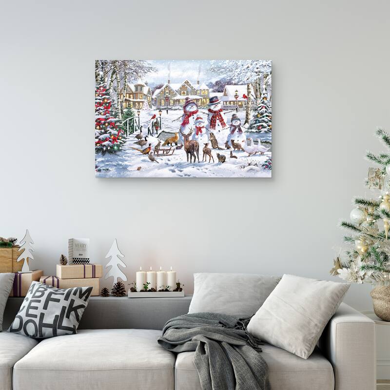Magic of Christmas by The Macneil Studio Canvas Art Print