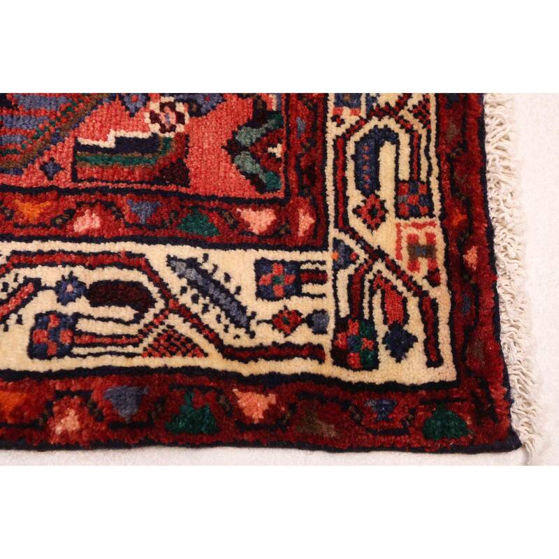 ECARPETGALLERY Hand-knotted Anadol Dark Navy Wool Rug - 3'0 x 9'6