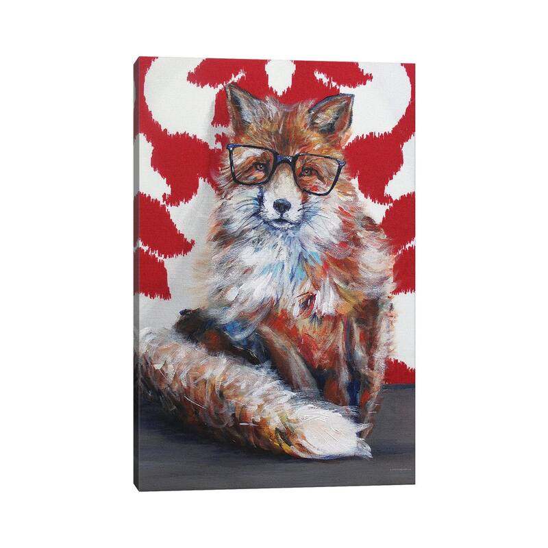iCanvas "Foxie" by Kamdon Kreations Canvas Print