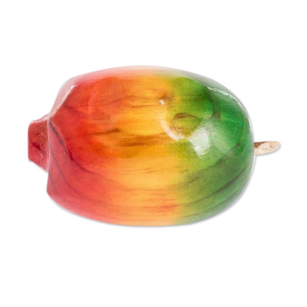 Novica Handmade Crown Jocote Wood Sculpture