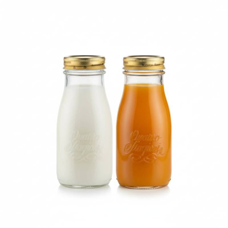 Bormioli Rocco Set of 2 Quattro Stagioni Bottles - 13.5 Oz.