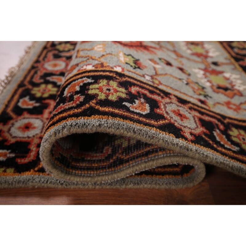 Lilian Oriental Foyer Rug Hand-Knotted Wool Carpet - 3'0"x 5'0"