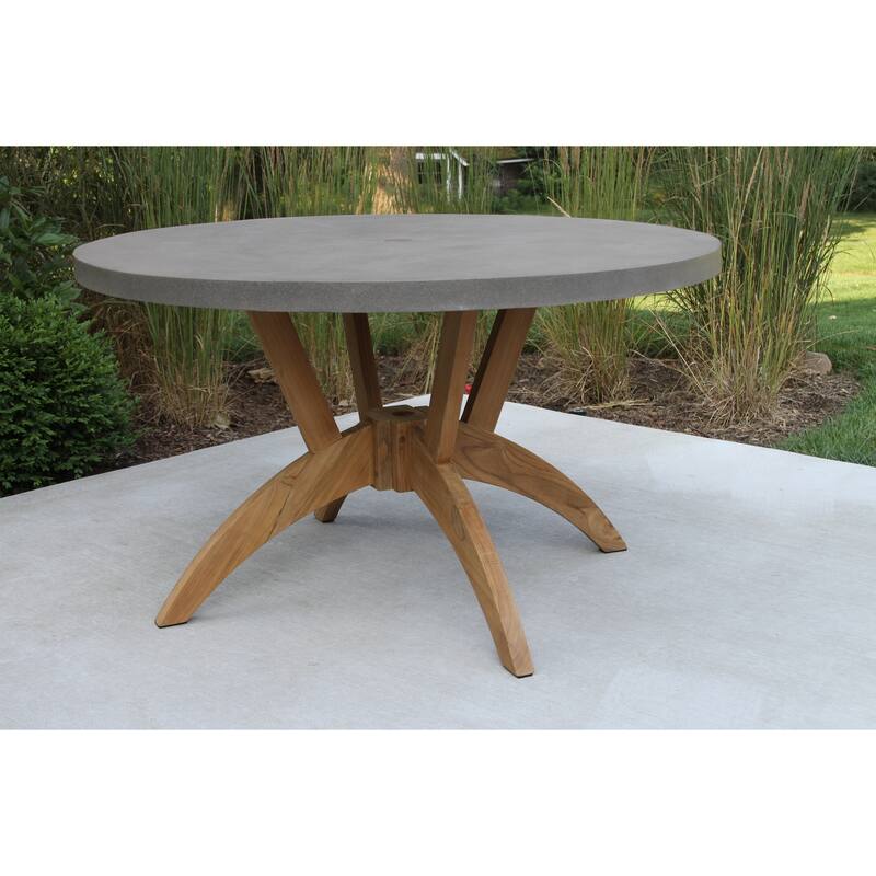Nadine 7 pc. Teak Dining Set with Rope Chairs