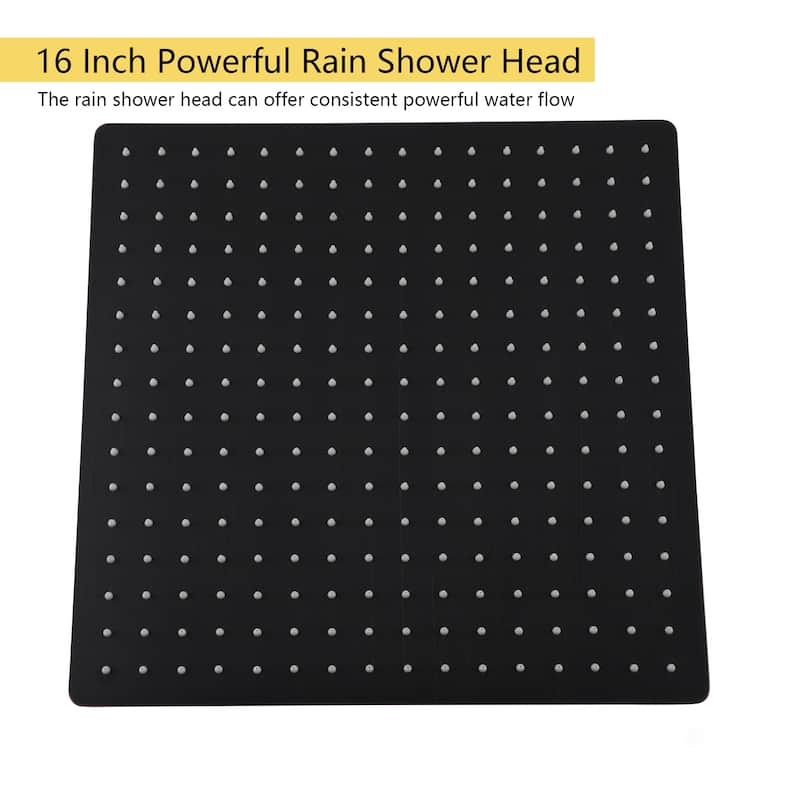 2-Function 10/12/16 In Ceiling Mounted Shower System