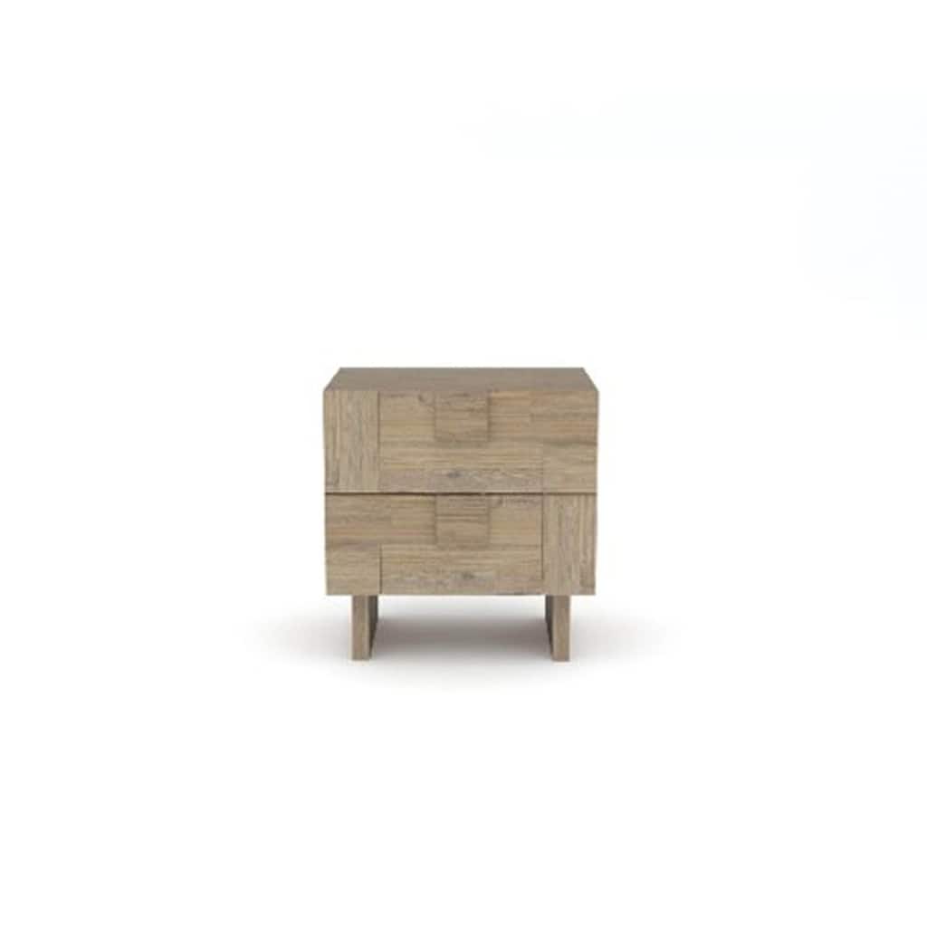 Sophie Solid Acacia 2-Drawer Nightstand