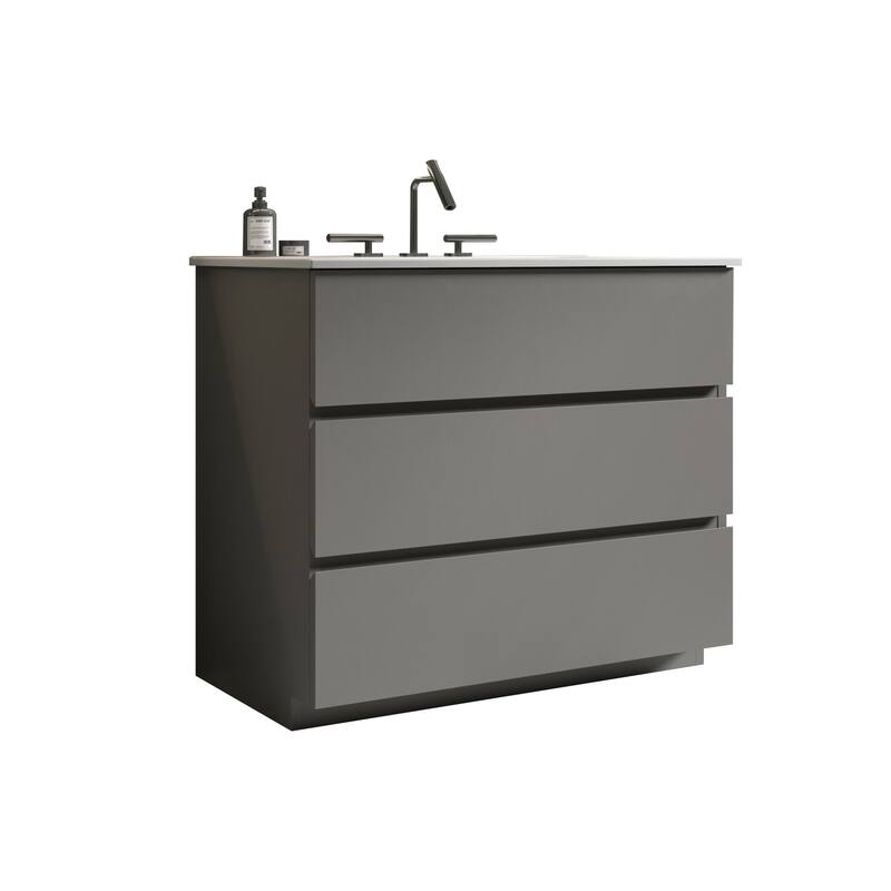 36" Bathroom Vanity with Sink