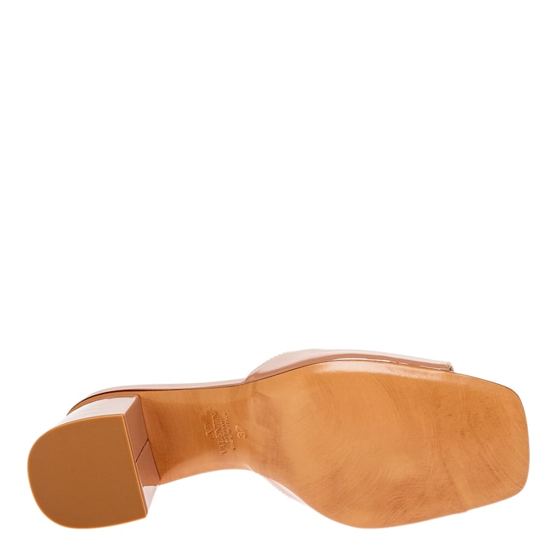 Valentino Vlogo Signature Sandals in Patent Leather
