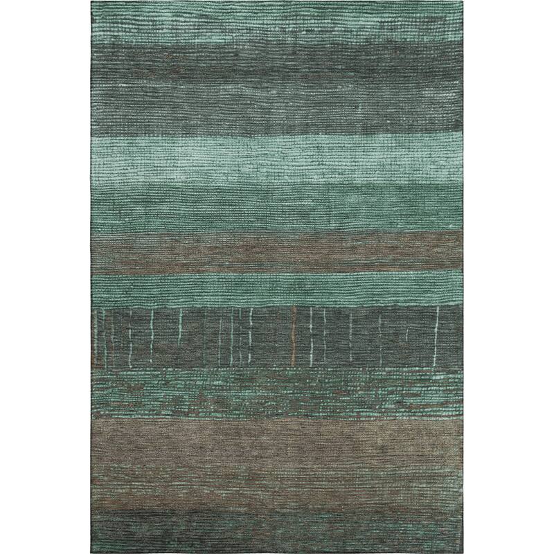 Premium Washable Super Soft Ombre Stripes Mayfield Rug