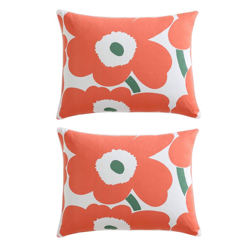 Marimekko Unikko Organic Cotton Duvet Cover Set