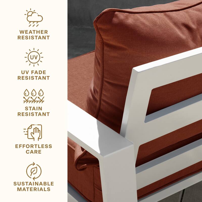Outdoor Deep Seating Lounge Chair Cushion