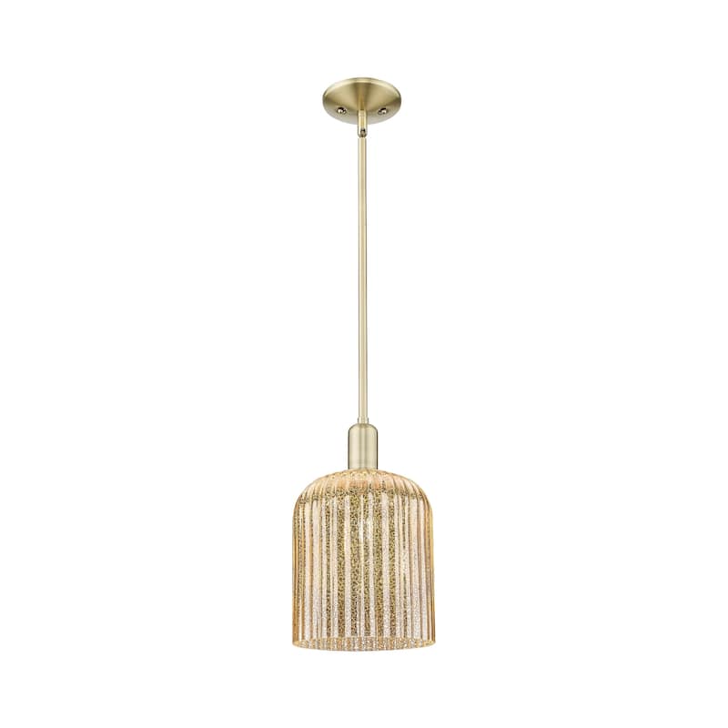 Innovations Lighting Endless Possibilities Arcadia - Bridal Veil - 1 Light 8" Stem Hung Mini Pendant