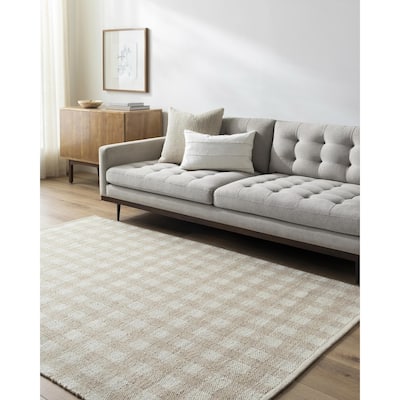 Livabliss Mardin Casual Checkered Area Rug