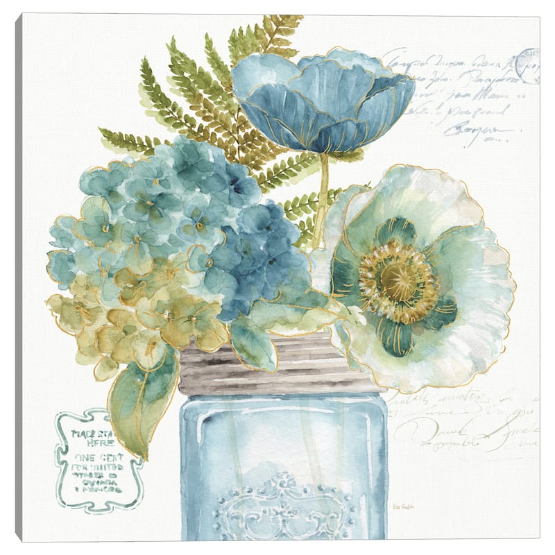 My Greenhouse Bouquet III by Lisa Audit Canvas Art Print